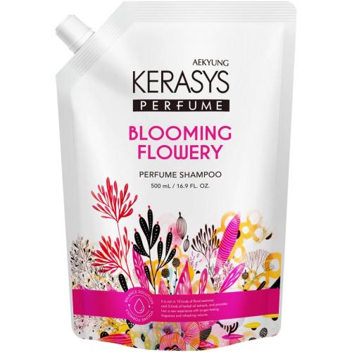 Керасис Шампунь для всех типов волос Blooming Flowery, 500 мл (Kerasys, Perfumed Line, Флер)