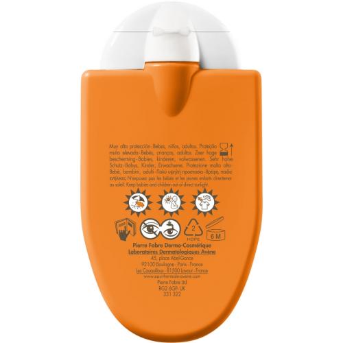 Авен Солнцезащитная компакт-эмульсия для всей семьи SPF 50+, 30 мл (Avene, Suncare), фото-3