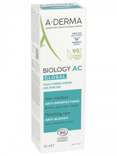 Адерма Крем для комплексного ухода за проблемной кожей AC Global, 40 мл (A-Derma, Biology), фото-12