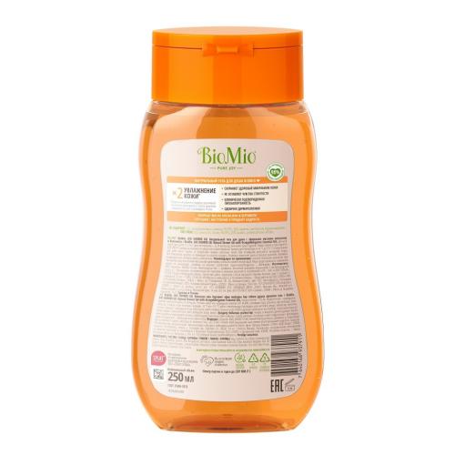 БиоМио Гель для душа с эфирными маслами апельсина и бергамота Citrus Energy 3+, 250 мл (BioMio, Для ванны и душа), фото-12
