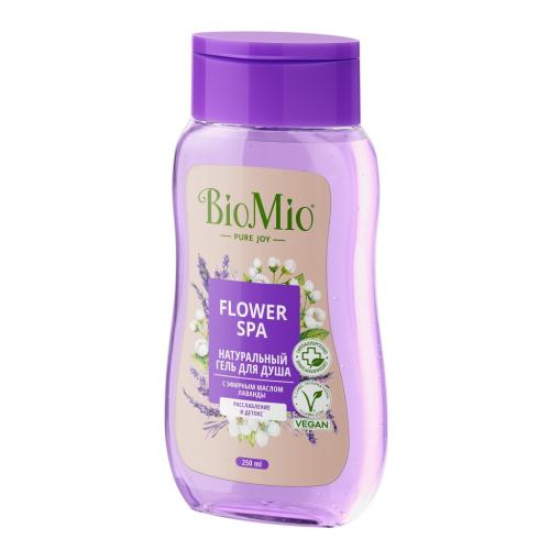 БиоМио Гель для душа с эфирными маслами лаванды Flower Spa 3+, 250 мл (BioMio, Для ванны и душа), фото-11