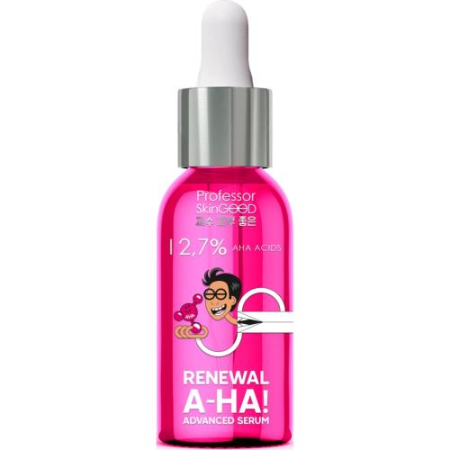 Профессор СкинГуд Сыворотка с фруктовыми кислотами A-HA! Renewal Advanced Serum, 30 мл (Professor SkinGood, Уход)