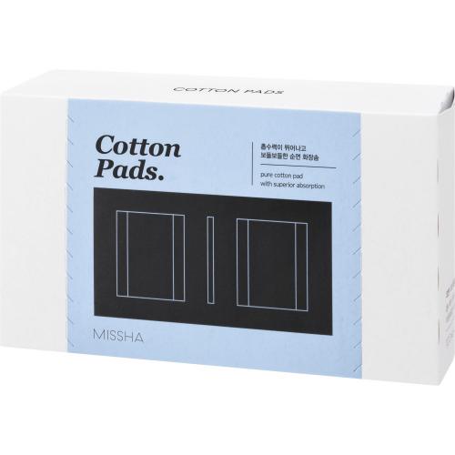 Миша Универсальные ватные диски Cotton Pads, 80 шт (Missha, Supplement)