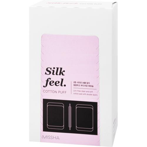 Миша Ватные диски Silk Feel Cotoon Puf, 80 шт (Missha, Supplement)