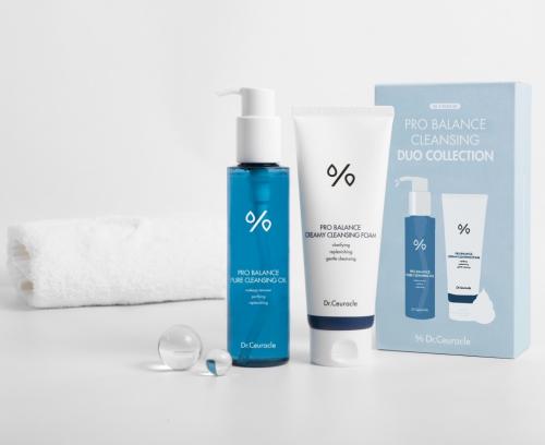 Доктор Сьюрикл Набор для двойного очищения Cleansing Duo Set (гидрофильное масло 155 мл + пенка 150 мл) (Dr. Ceuracle, Pro Balance), фото-2