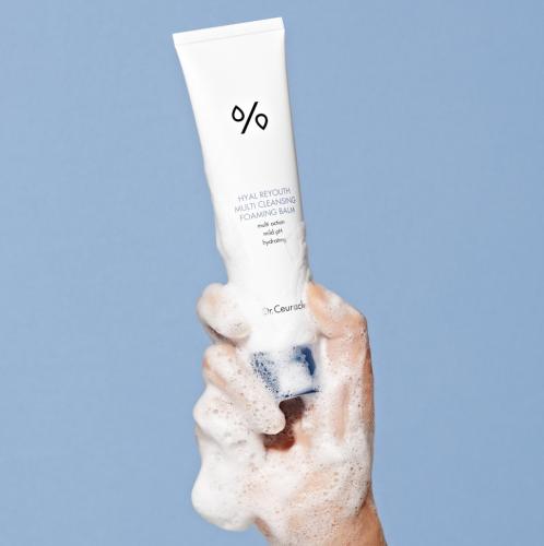 Доктор Сьюрикл Увлажняющий очищающий бальзам-пенка Cleansing Balm, 100 мл (Dr. Ceuracle, Hyal reyouth), фото-2