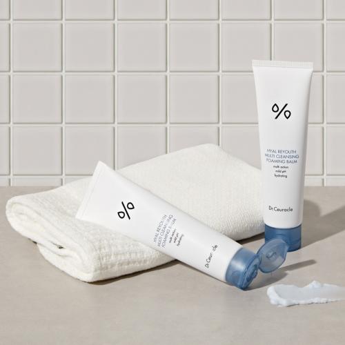 Доктор Сьюрикл Увлажняющий очищающий бальзам-пенка Cleansing Balm, 100 мл (Dr. Ceuracle, Hyal reyouth), фото-4