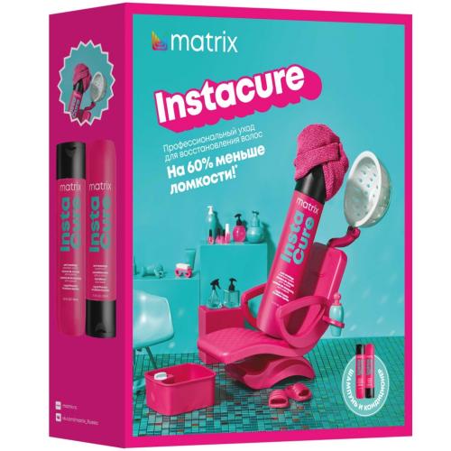 Матрикс Набор Instacure для восстановления волос (шампунь 300 мл + кондиционер 300 мл) (Matrix, Total Results, Instacure), фото-2