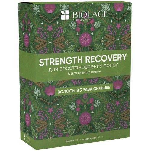 Матрикс Набор Strength Recovery для восстановления волос (шампунь 250 мл + кондиционер 200 мл) (Matrix, Biolage, Recovery)