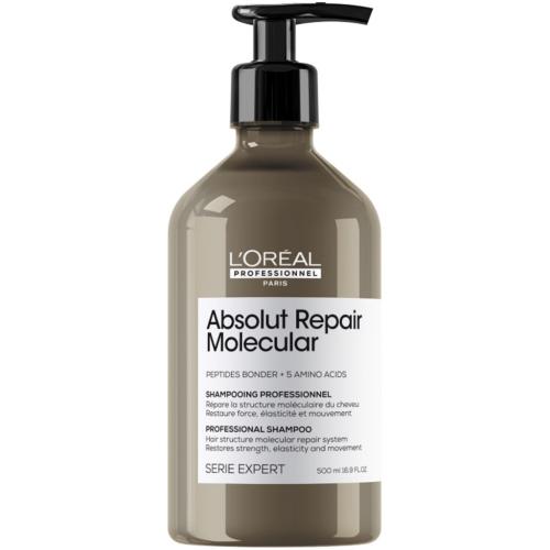 Лореаль Профессионель Шампунь для молекулярного восстановления волос Absolut Repair Molecular, 500 мл (L'Oreal Professionnel, Уход за волосами, Absolut Repair Molecular)