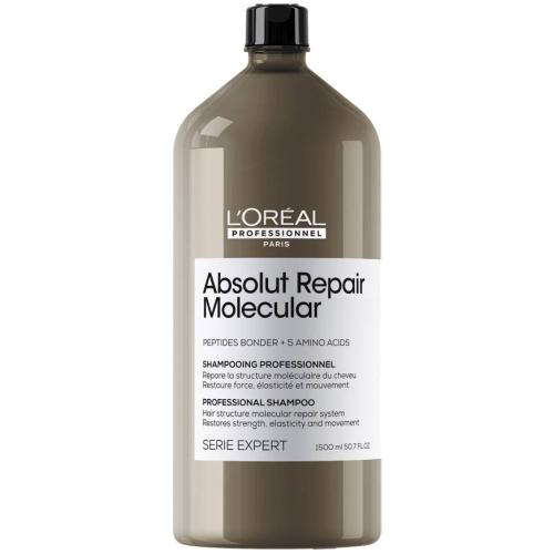 Лореаль Профессионель Шампунь для молекулярного восстановления волос Absolut Repair Molecular, 1500 мл (L'Oreal Professionnel, Уход за волосами, Absolut Repair Molecular)