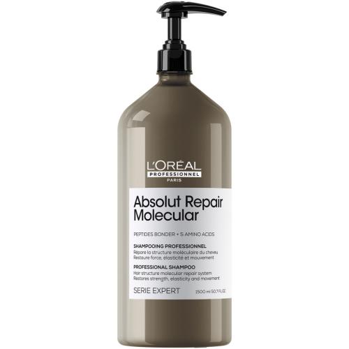 Лореаль Профессионель Шампунь для молекулярного восстановления волос Absolut Repair Molecular, 1500 мл (L'Oreal Professionnel, Уход за волосами, Absolut Repair)