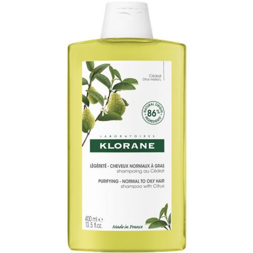 Клоран Шампунь с мякотью цитрона, 400 мл (Klorane, Dull Hair)