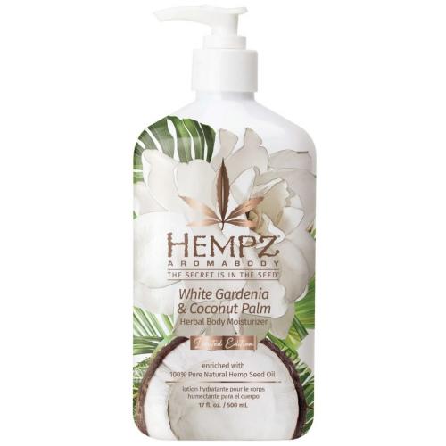 Хемпз Увлажняющее молочко для тела White Gardenia &amp; Coconut Palm, 500 мл (Hempz, Белая гардения и кокос)