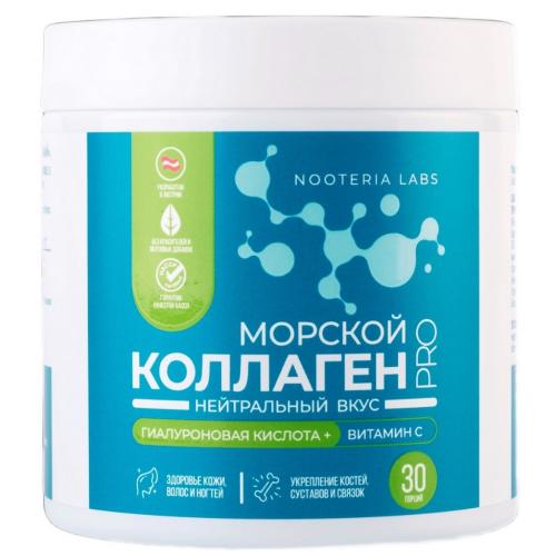 Ноотериа Лабс Морской коллаген Pro с витамином С и гиалуроновой кислотой, 30 порций  (Nooteria Labs, )