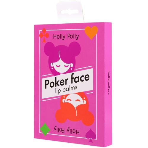 Холли Полли Набор увлажняющих бальзамов для губ Game Time (Holly Polly, Poker Face)