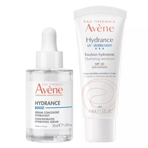 Авен Набор (увлажняющая сыворотка 30 мл + эмульсия SPF30 40 мл) (Avene, Hydrance)