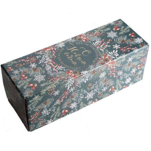 Коробка складная «С Новым годом», 12 х 33,6 х 12 см (Подарочная упаковка, Коробки), фото-3