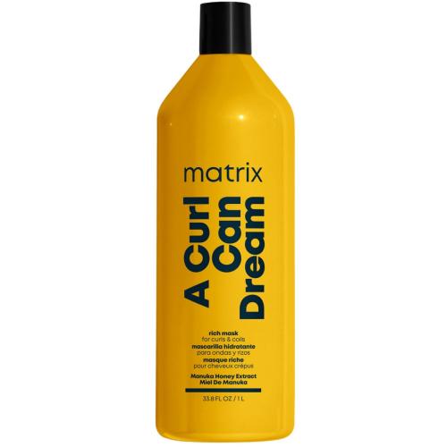Матрикс Маска с медом манука для интенсивного увлажнения кудрявых и вьющихся волос, 1000 мл (Matrix, Total results, A Curl Can Dream)