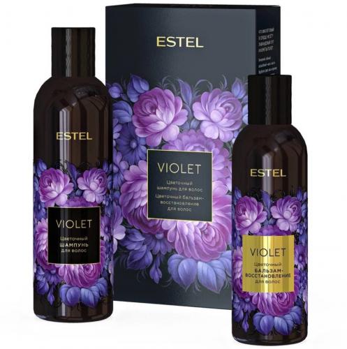 Эстель Подарочный набор Violet (шампунь 250 мл + бальзам 200 мл) (Estel Professional, Аромат цвета)