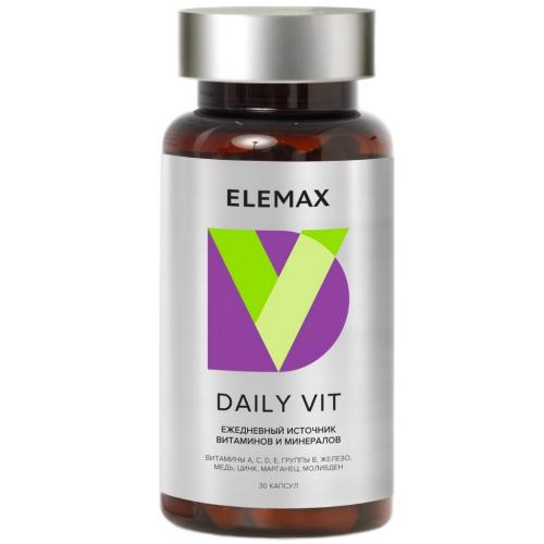 Элемакс Комплекс &quot;Дейли Вит&quot; Daily Vit, 30 капсул х 650 мг (Elemax, )