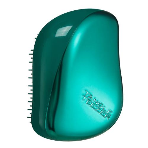 Тангл Тизер Расческа Green Jungle для всех типов волос, изумрудная (Tangle Teezer, Tangle Teezer Compact Styler), фото-3