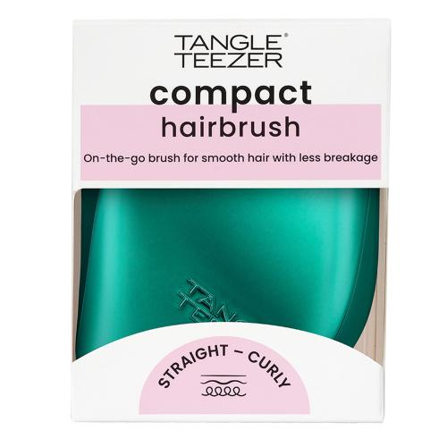 Тангл Тизер Расческа Green Jungle для всех типов волос, изумрудная (Tangle Teezer, Tangle Teezer Compact Styler), фото-5