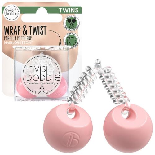 Инвизибабл Резинка с шариками invisibobble TWINS Prima Ballerina (Invisibobble, Twins)