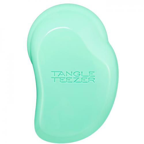 Тангл Тизер Расческа Mini Tropicana Green сухих и влажных волос, салатовая (Tangle Teezer, Tangle Teezer The Original), фото-2