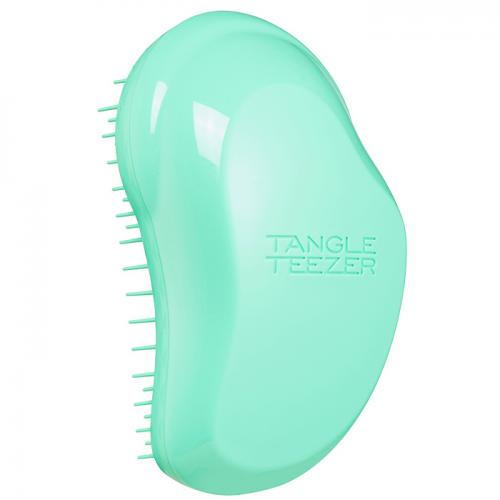 Тангл Тизер Расческа Mini Tropicana Green сухих и влажных волос, салатовая (Tangle Teezer, Tangle Teezer The Original), фото-4