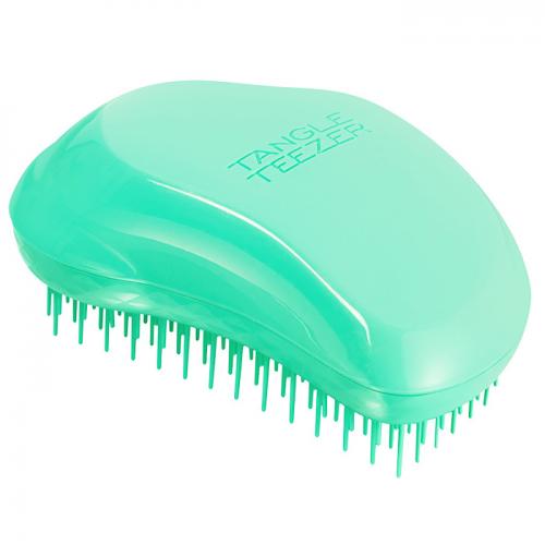 Тангл Тизер Расческа Mini Tropicana Green сухих и влажных волос, салатовая (Tangle Teezer, Tangle Teezer The Original), фото-7