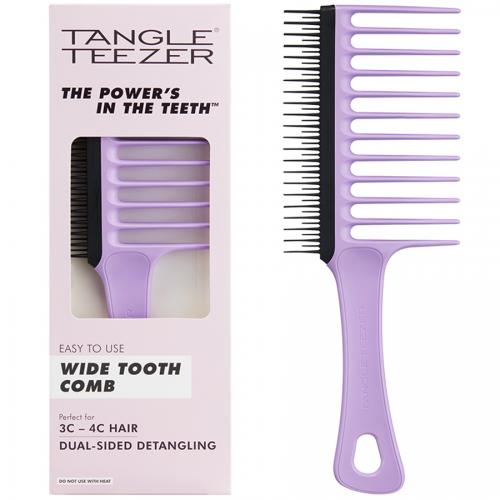 Тангл Тизер Расческа-гребень Purple Passion для кудрявых волос (Tangle Teezer, Wide Tooth Comb)
