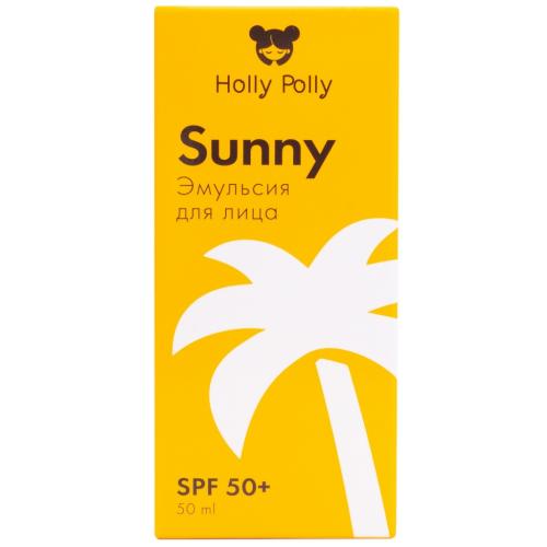 Холли Полли Солнцезащитная эмульсия для лица SPF50+, 50 мл (Holly Polly, Sunny), фото-3