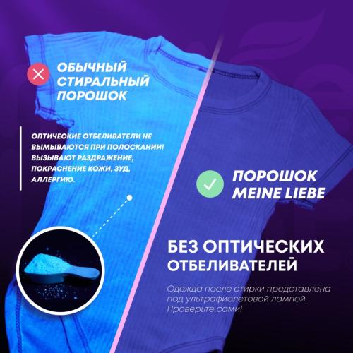 Майне Либе Стиральный порошок-концентрат для детского белья 0+, 1000 г (Meine Liebe, Стирка), фото-3