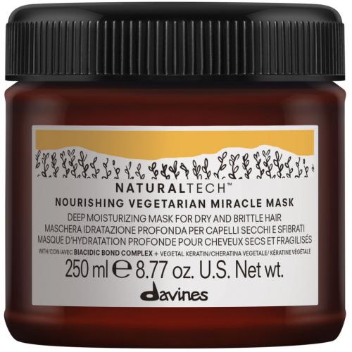 Давинес Интенсивно питающая маска &quot;Вегетарианское чудо&quot; Vegetarian Miracle Mask, 250 мл (Davines, Natural Tech, Nourishing)