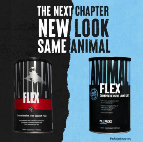 Комплекс для суставов и связок Universal Nutrition Animal Flex: глюкозамин хондроитин и MSM, 44 порции (Хондопротекторы), фото-2