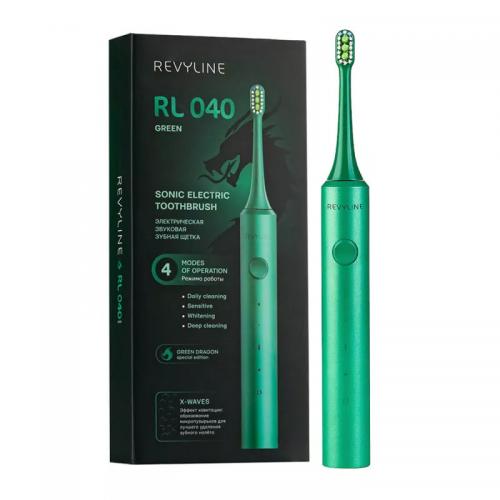 Ревилайн Электрическая зубная щетка RL 040 Special Color Edition Green Dragon (Revyline, Электрические зубные щетки)