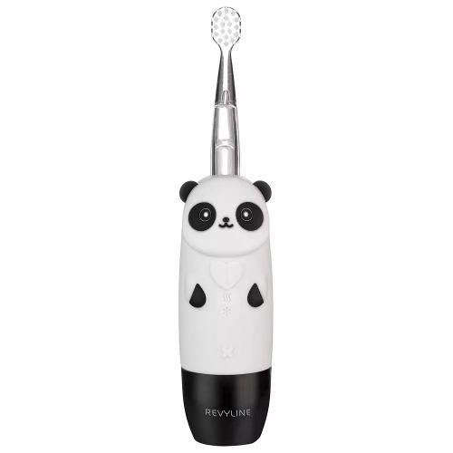 Ревилайн Детская электрическая звуковая зубная щетка RL 025 Baby Panda 1+, чёрная (Revyline, Электрические зубные щетки), фото-2