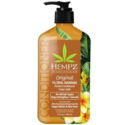 Хемпз Бессульфатный кондиционер Original Herbal Conditioner For Damaged &amp; Color Treated Hair, 500 мл (Hempz, Оригинальная коллекция)