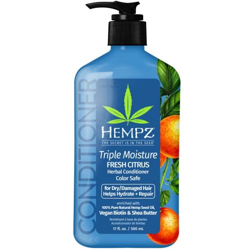 Хемпз Кондиционер Triple Moisture Whipped Crème Conditioner &amp; Hair Mask, 500 мл (Hempz, Тройное увлажнение)