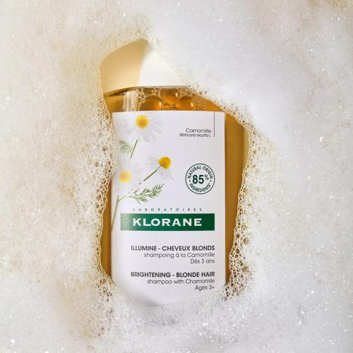 Клоран Шампунь с экстрактом ромашки для светлых волос Chamomile Shampoo 3+, 200 мл (Klorane, Ромашка), фото-8