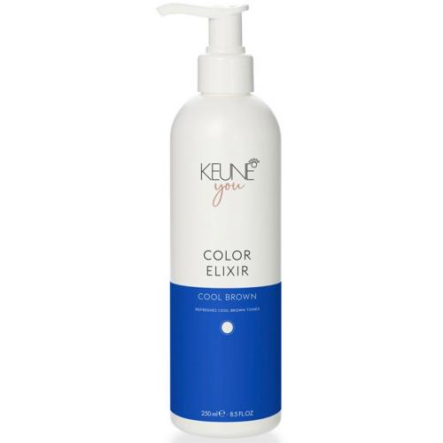 Кёне Эликсир для окрашенных и натуральных волос &quot;Холодный коричневый&quot; Color Elixir Cool Brown, 250 мл (Keune, You)