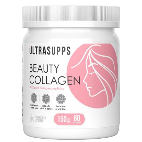 Ультрасаппс Комплекс Beauty Collagen Peptides, 150 г  (Ultrasupps, )