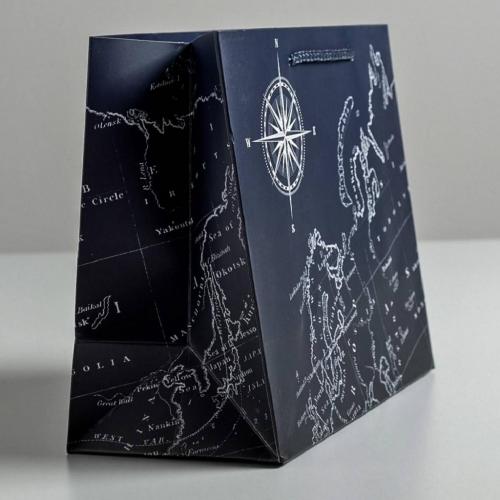 Пакет ламинированный горизонтальный «Путеводитель», 23 × 18 × 10 см (Подарочная упаковка, Пакеты), фото-3