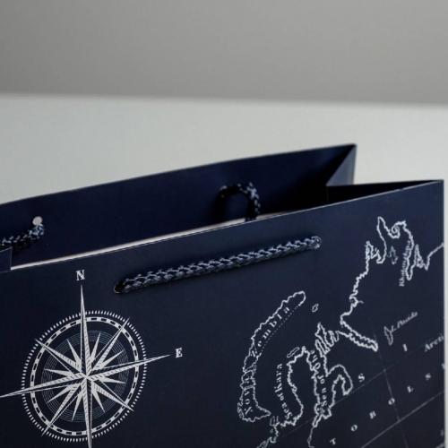 Пакет ламинированный горизонтальный «Путеводитель», 23 × 18 × 10 см (Подарочная упаковка, Пакеты), фото-4