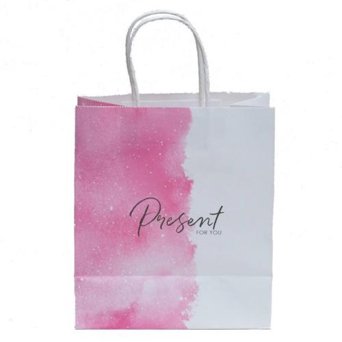 Пакет подарочный крафтовый Present for You», 22 × 25 × 12 см (Подарочная упаковка, Пакеты), фото-2