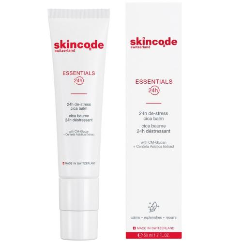 Скинкод Успокаивающий Cica бальзам 24-часового действия, 50 мл (Skincode, Essentials 24h)