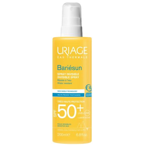 Урьяж Невидимый спрей Invisible Spray SPF 50+, 200 мл (Uriage, Bariesun)