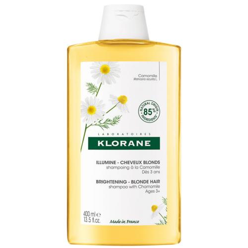 Клоран Шампунь с экстрактом ромашки для светлых волос Chamomile Shampoo 3+, 400 мл (Klorane, Ромашка)