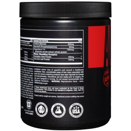 Энимал Комплекс для сжигания жира клубника-арбуз Universal Nutrition Cuts Powder, 239,4 г (Animal, Жиросжигатели), фото-3